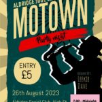 Motown Party Flyer
